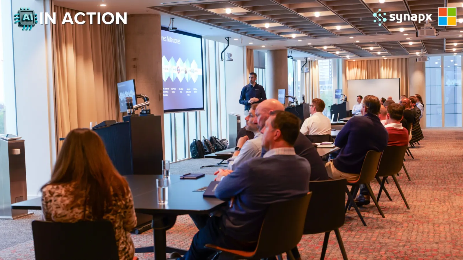 AI in Action event by Synapx