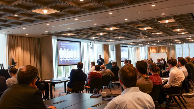 Team in a conference workshop